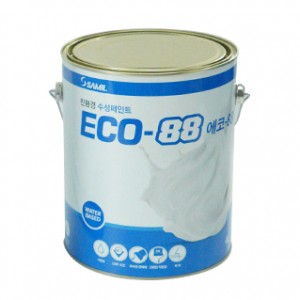 에코88 수성외부2급 / KS2급 외부용 백색 친환경 페인트
